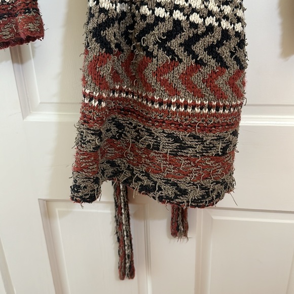 Free People Iona Long Belted Cardigan Duster Sweater - Picture 12 of 12